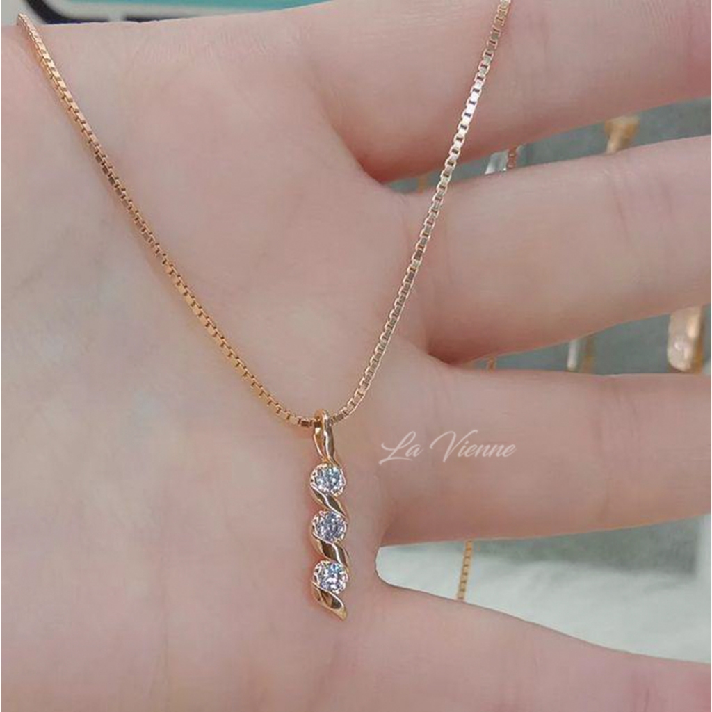 Jual La Vienne Shaneeza Liontin dan Kalung Titanium Wanita