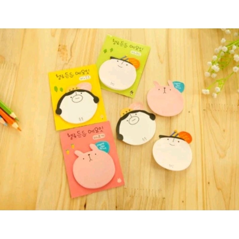 Jual Sticky Note Stick Memo Kartun korea | Shopee Indonesia