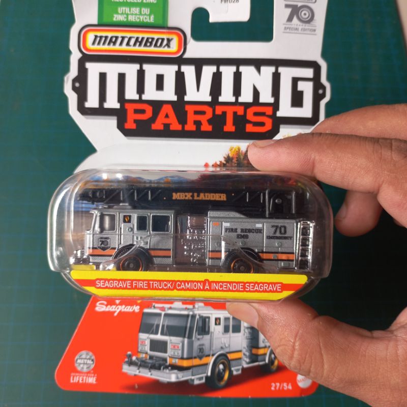Jual Matchbox Seagrave Fire Truck Camion A Incendie Seagrave