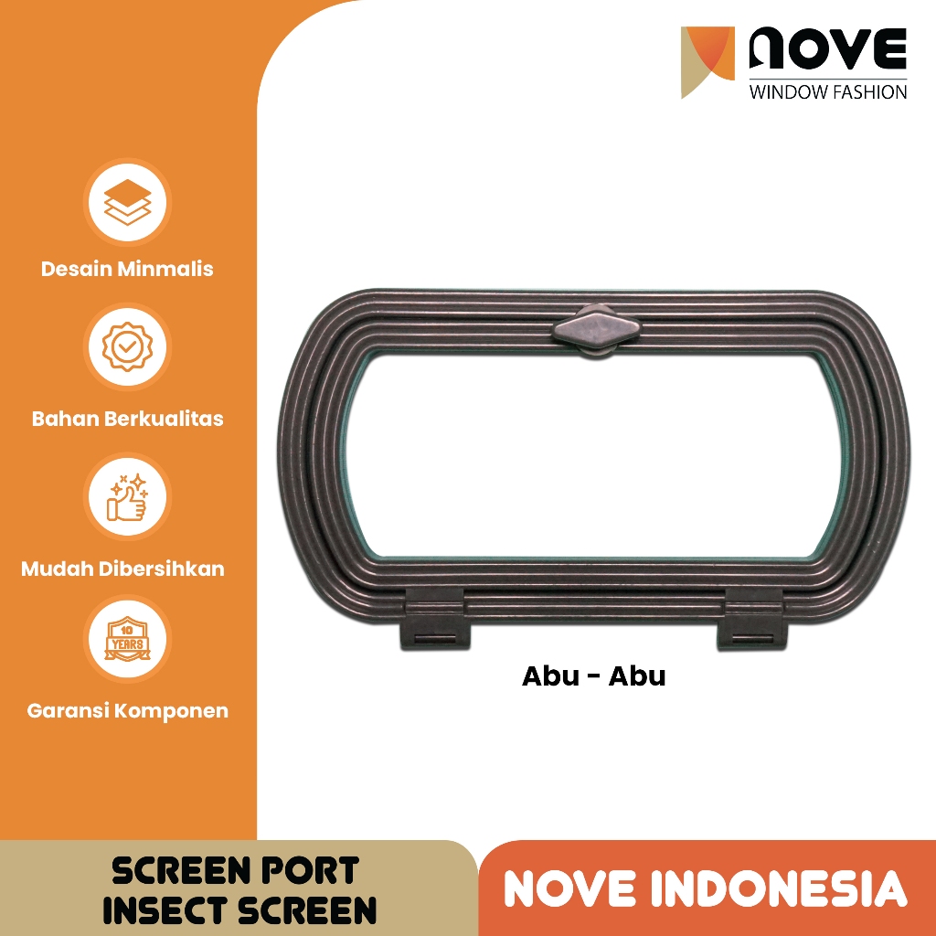 Jual Nove - Screen Port Magnetic Insect Sreen - Ukuran Custom | Shopee ...