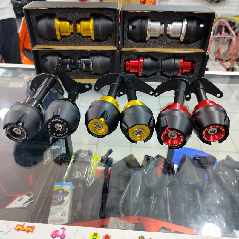 Jual frame slider r15v4 r15 all new pelindung body r15v4 | Shopee Indonesia
