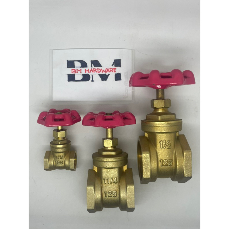 Jual Gate Valve Kuningan Kitz Shopee Indonesia