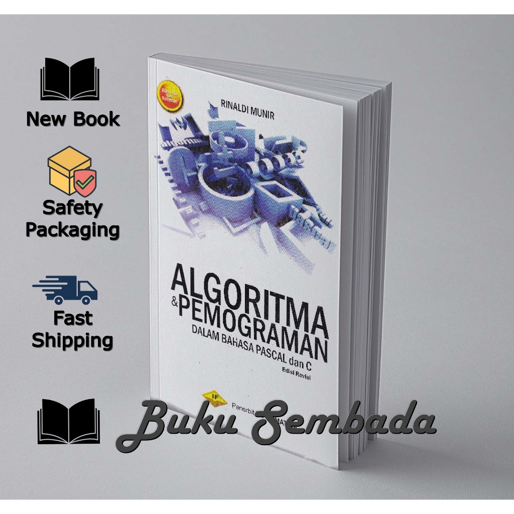 Jual Algoritma Dan Pemrograman Dalam Bahasa Pascal Dan C Edisi Revisi Rinaldi Munir Shopee 3622