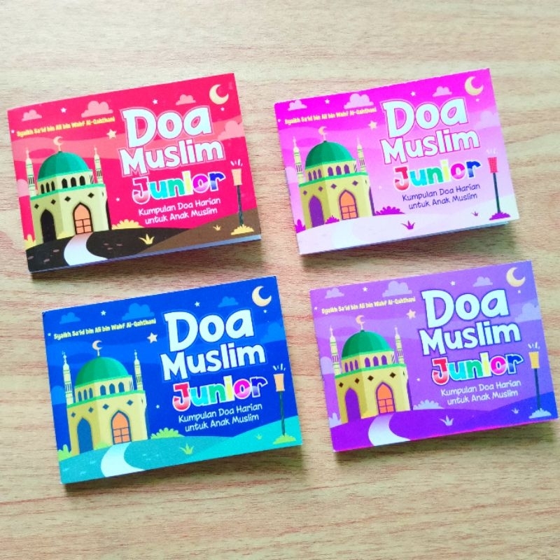 Jual Doa Harian Muslim Junior Kids Cover Masjid Said bin Ali Al ...