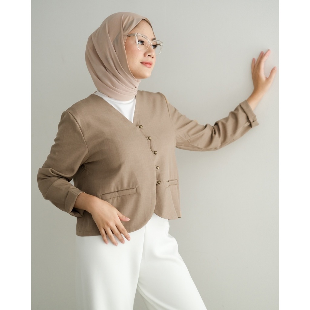 Jual Myrubylicious DALENA BLAZER KODE 2319-1 | ATASAN WANITA | Shopee ...