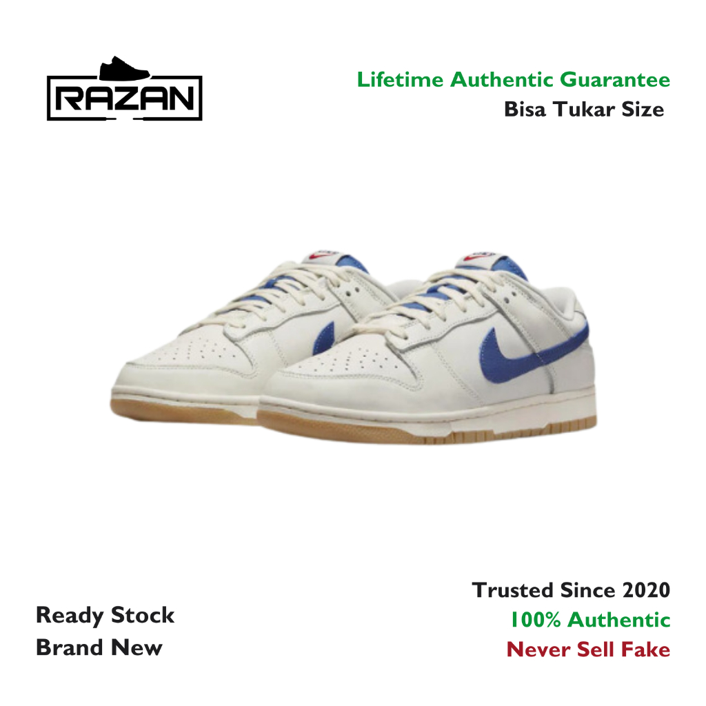 Jual Dunk Low SE Sail Game Royal Gum 100 Authentic Shopee Indonesia