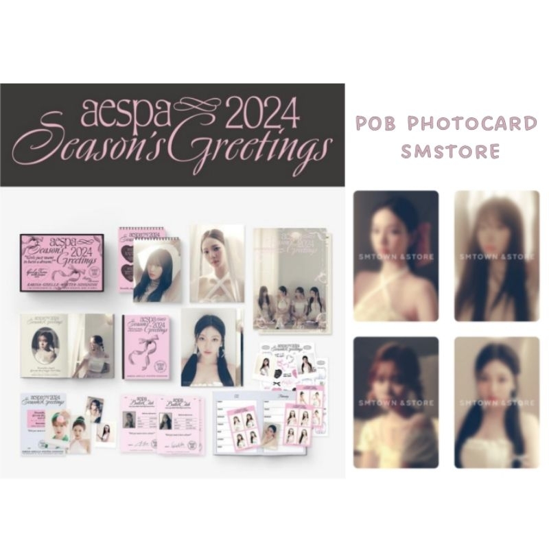 Jual READY Sharing AESPA Season's Greetings 2024 SG24 season greeting Shopee Indonesia