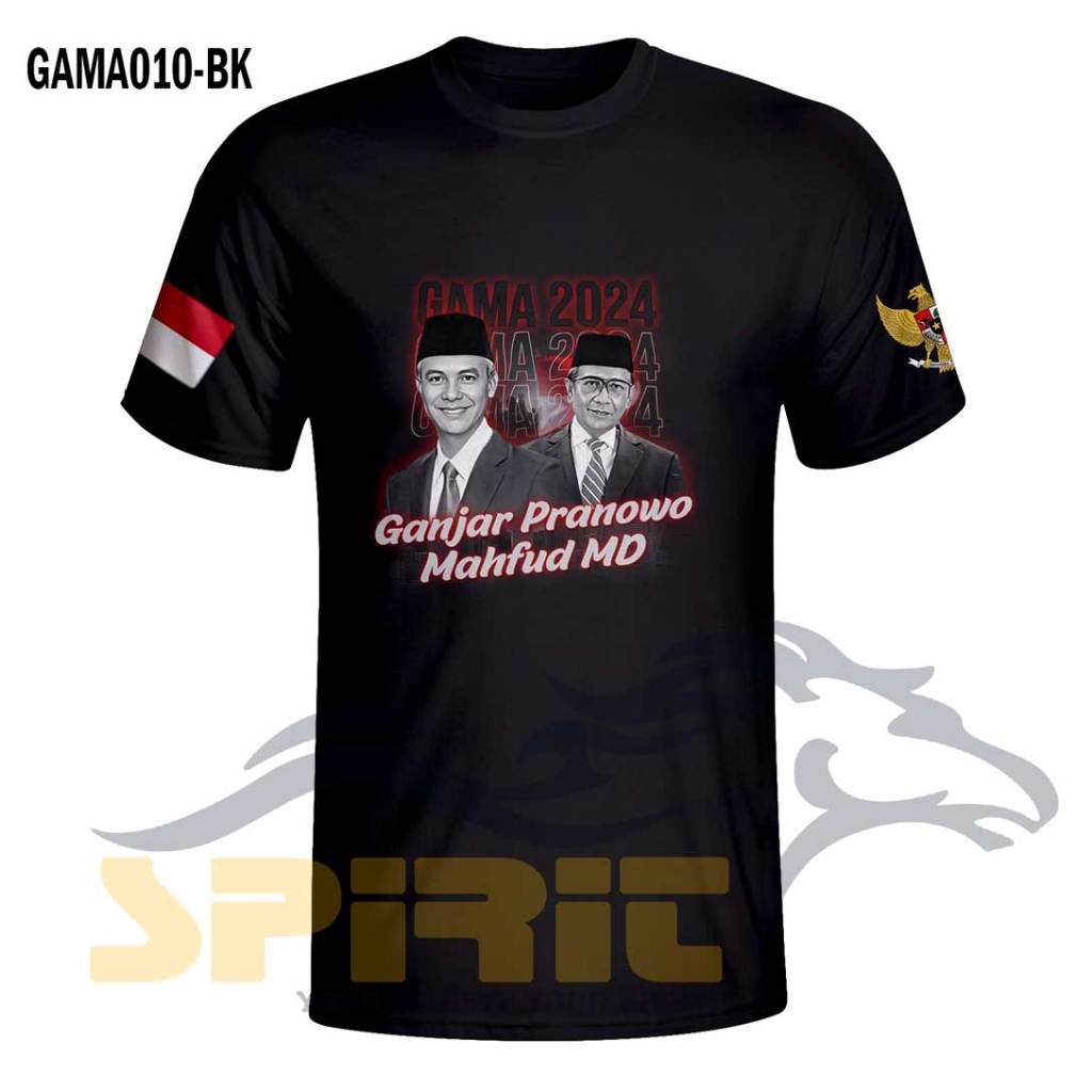 Jual Baju Ganjar Pranowo Mahfud Md Kaos Ganjar Pranowo Mahfud Md Gama