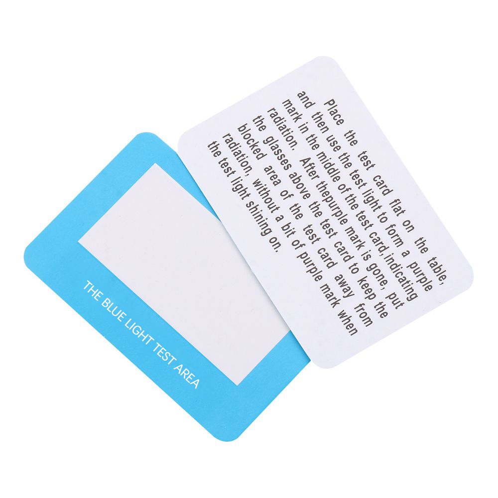 Jual 10PCS UV Test Paper Karton Tes Sunscreen Lampu Uvb Kacamata Uv ...