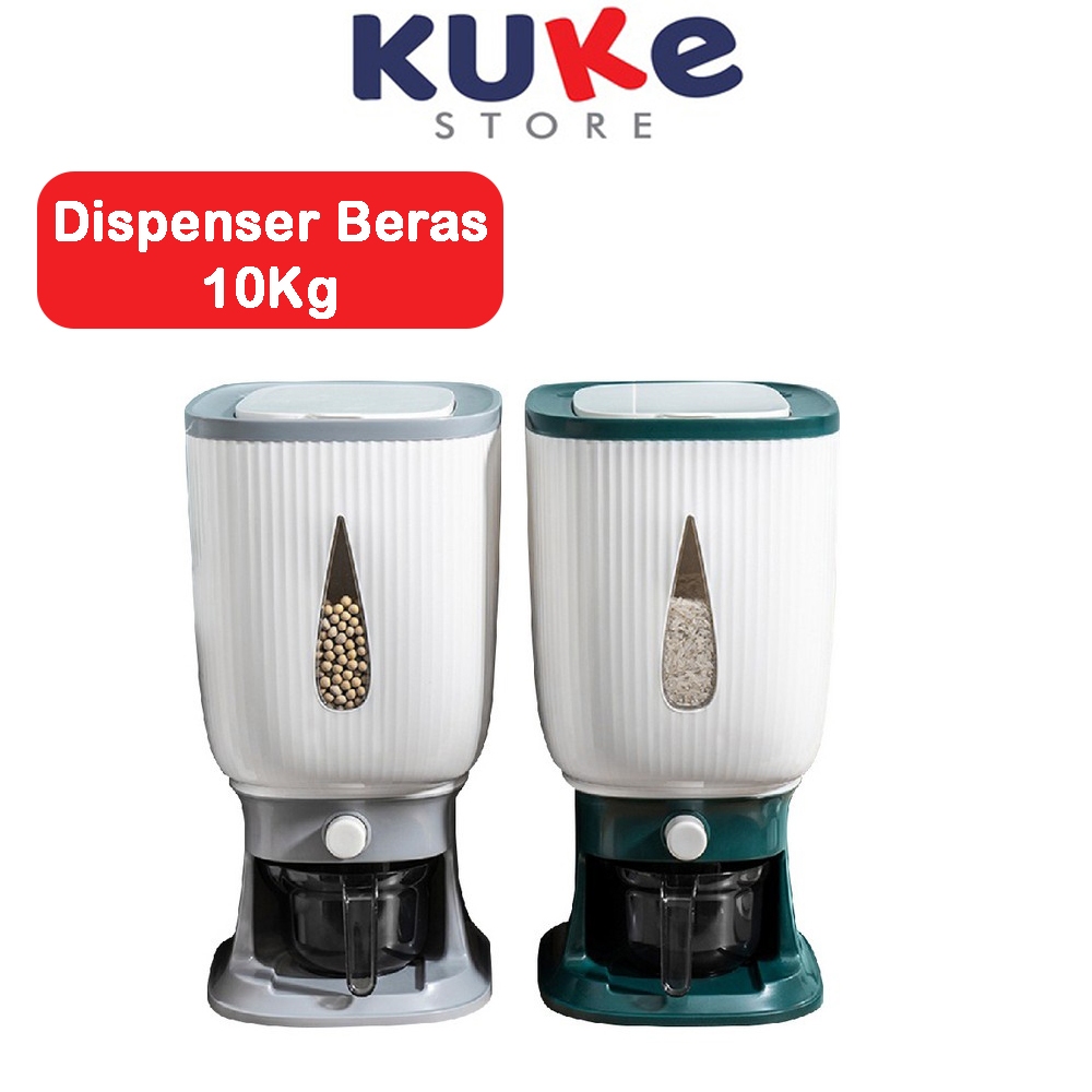 Jual Dispenser Beras Kg Rice Dispenser Tempat Wadah Penyimpanan