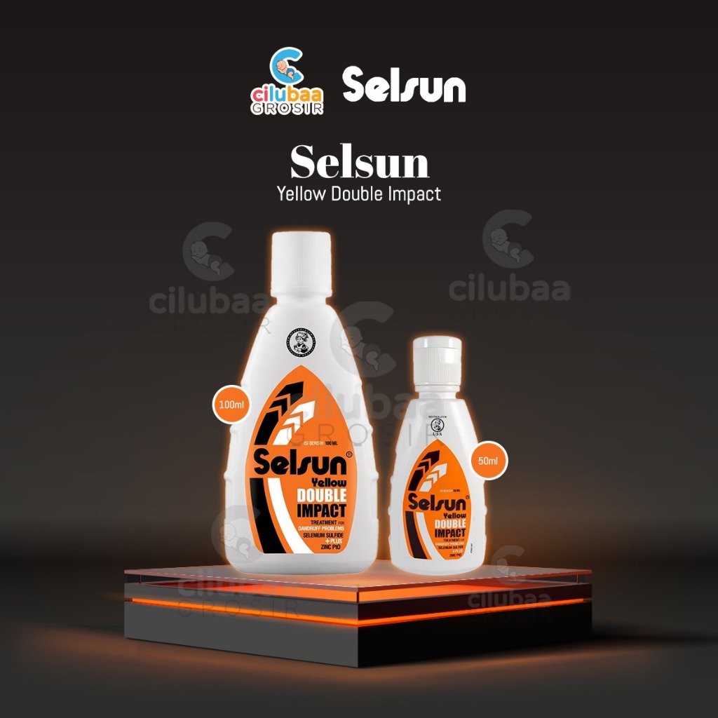 Jual Selsun Yellow Double Impact Shampoo Ml Ml Shampo Anti Ketombe Selsun Original Bpom