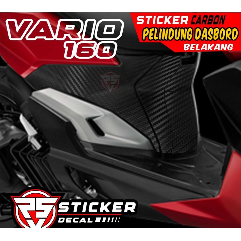 Jual STRIPING STICKER CARBON 3D/ PELINDUNG DASHBOARD VARIO 160 | Shopee ...