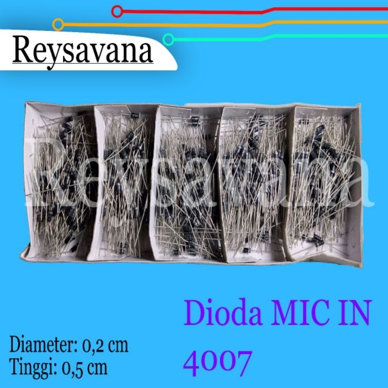 Jual Dioda 1N4007 MIC | Shopee Indonesia