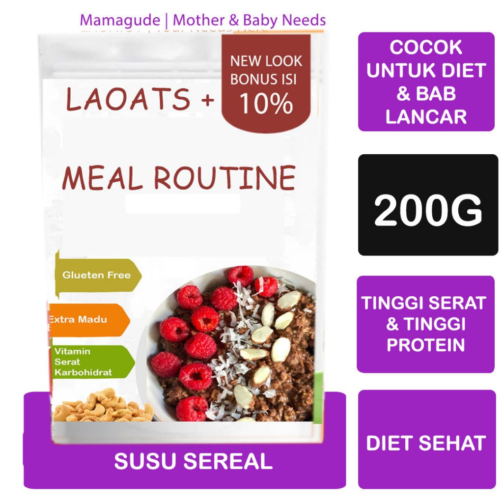 Jual Meal Replacememt Laoats (200g) | Shopee Indonesia