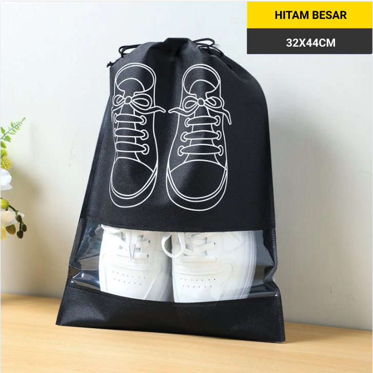 Jual LOTTOL Tas Serut Sepatu Shoes Bag Penyimpanan Sepatu dan Sandal