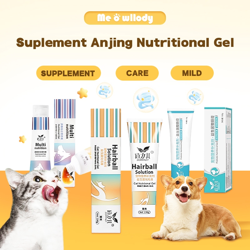 Jual Meowllody nutritional gel kucing 120gr - vitamin gel kucing ...
