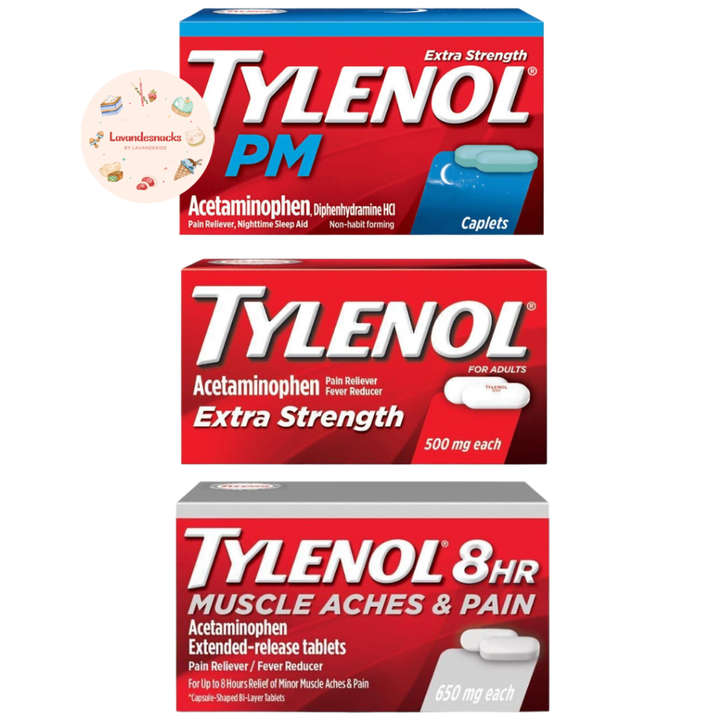 Jual Obat Pereda Nyeri Tylenol Headache & Muscle Pain With
