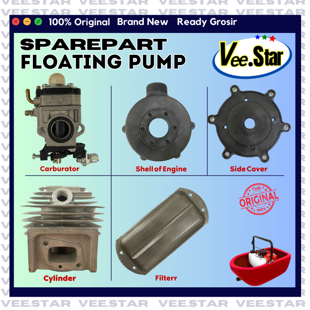 Jual Carburator / Side Cover / Shell of Engine / Cylinder / Filter ...