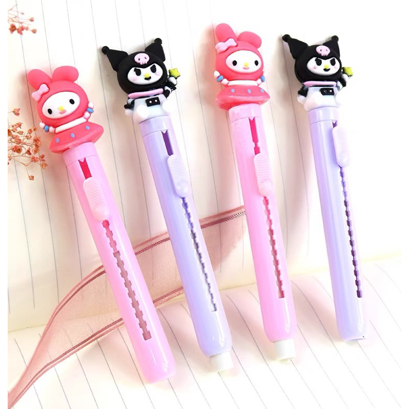 Jual sanrio eraser stick penghapus kuromi melody Shopee Indonesia