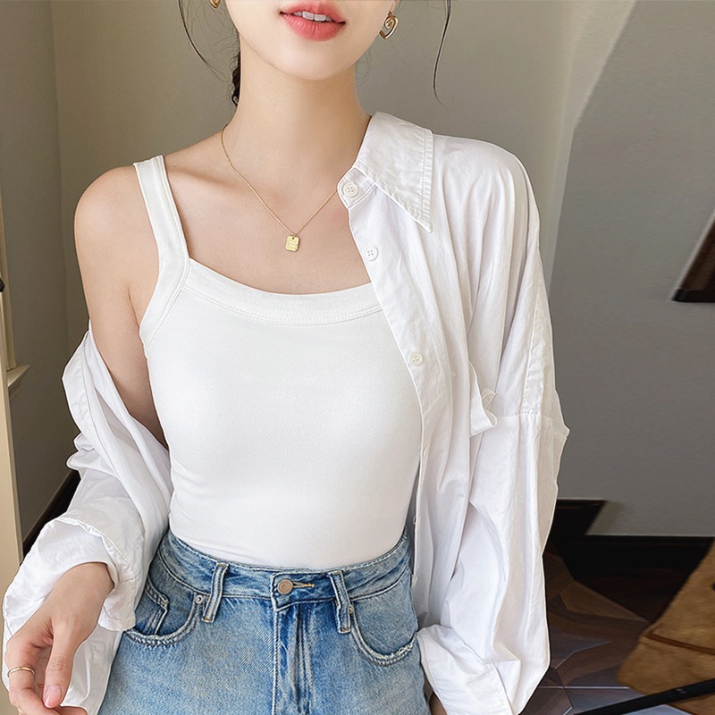 Jual Size M L XL XXL XXXL Standar Jumbo Tanktop Korean Style Inner Top