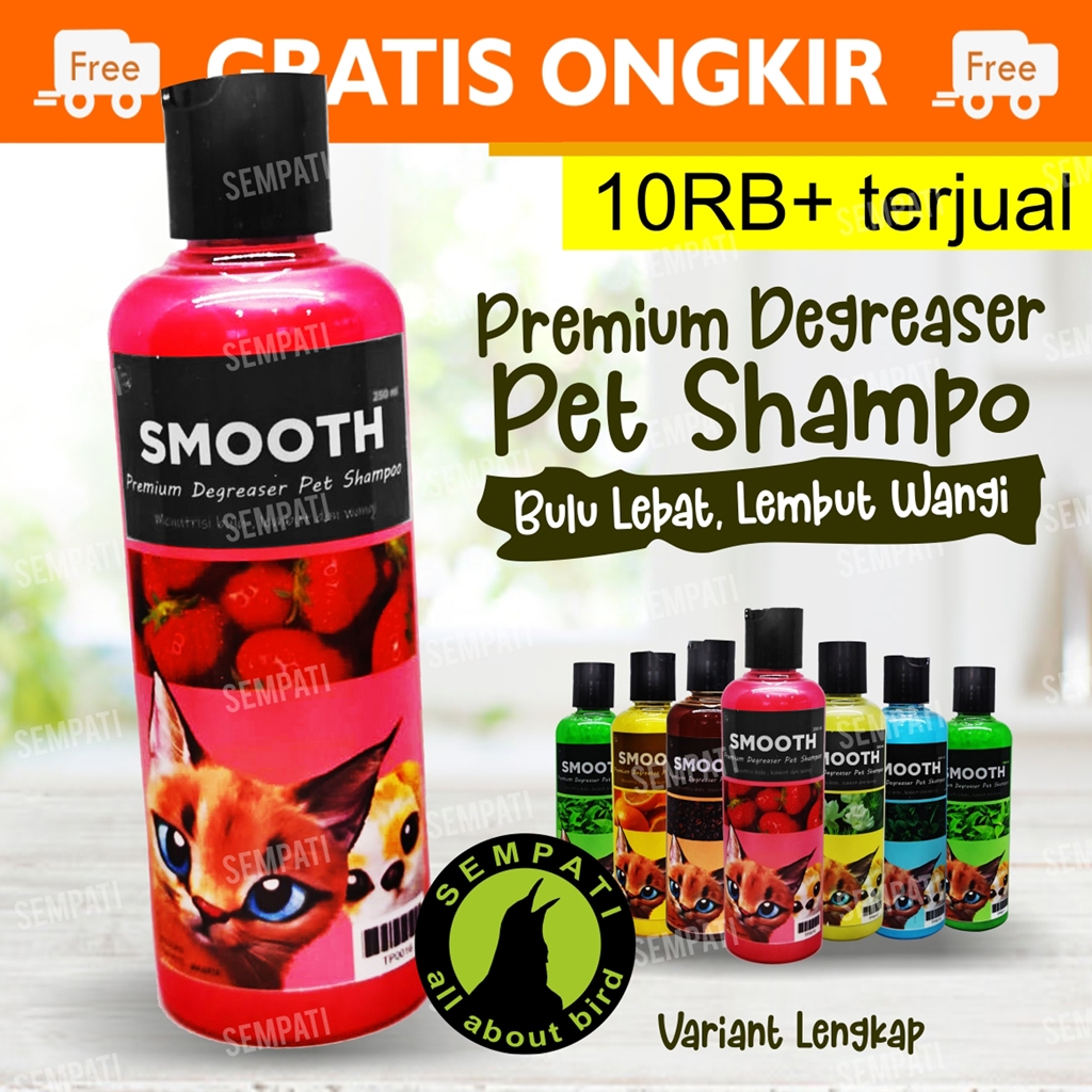 Jual Smooth 250ml Shampoo degreaser kucing dan anjing Shampo Kucing