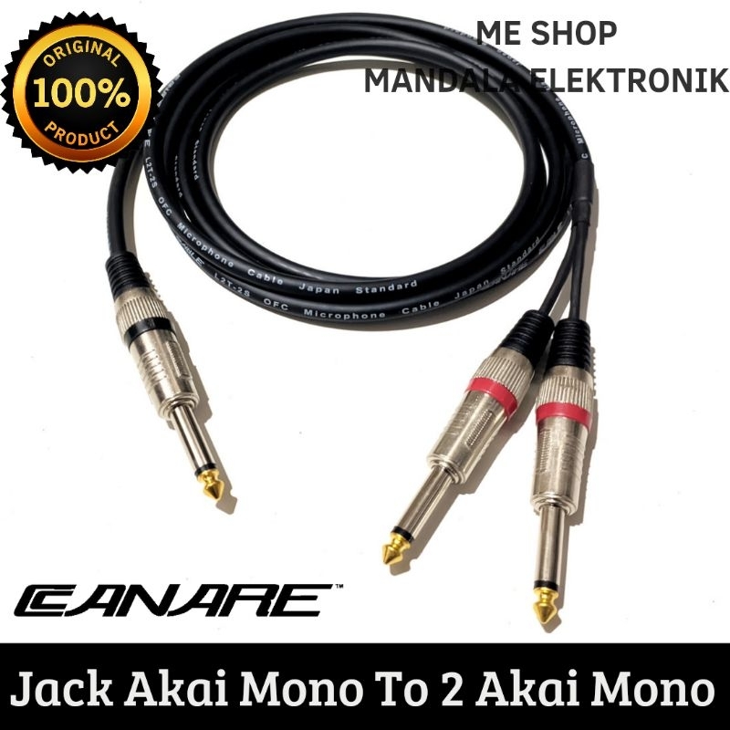 Jual Kabel Audio Jack Akai Mono To Akai Mono Mm Shopee Indonesia