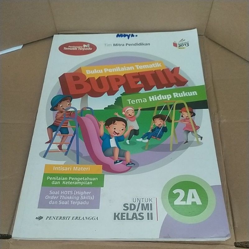 Jual Buku Penilaian tematik bupetik untuk SD MI kelas 2 A kurikulum ...