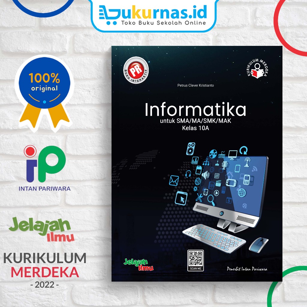 Jual Buku PR Interaktif Informatika SMA Kelas 10 Semester 1 - Kurikulum ...