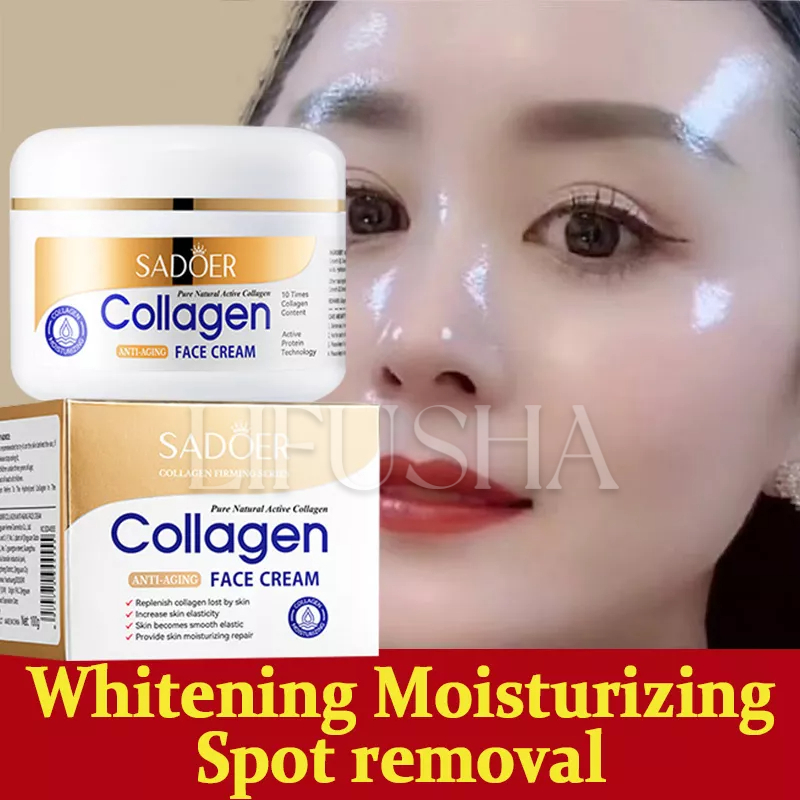 Jual SADOER Collagen Cream Siang Malam Retinol Cream Anti Aging ...