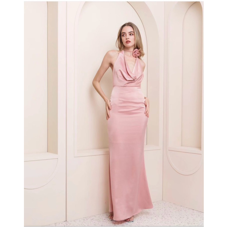 Gaun hot sale pink colour