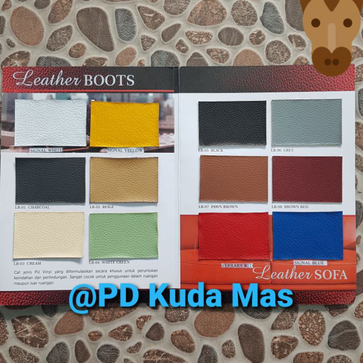 Jual Promo Cat Semprot Kulit / Leather Rexton Leather Refinish 400 cc