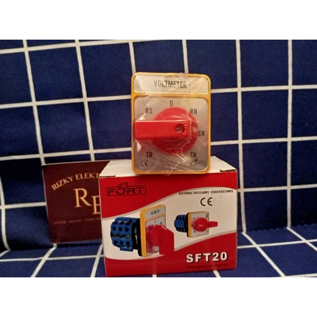 Jual selector switch volmeter fort 20 amp | Shopee Indonesia