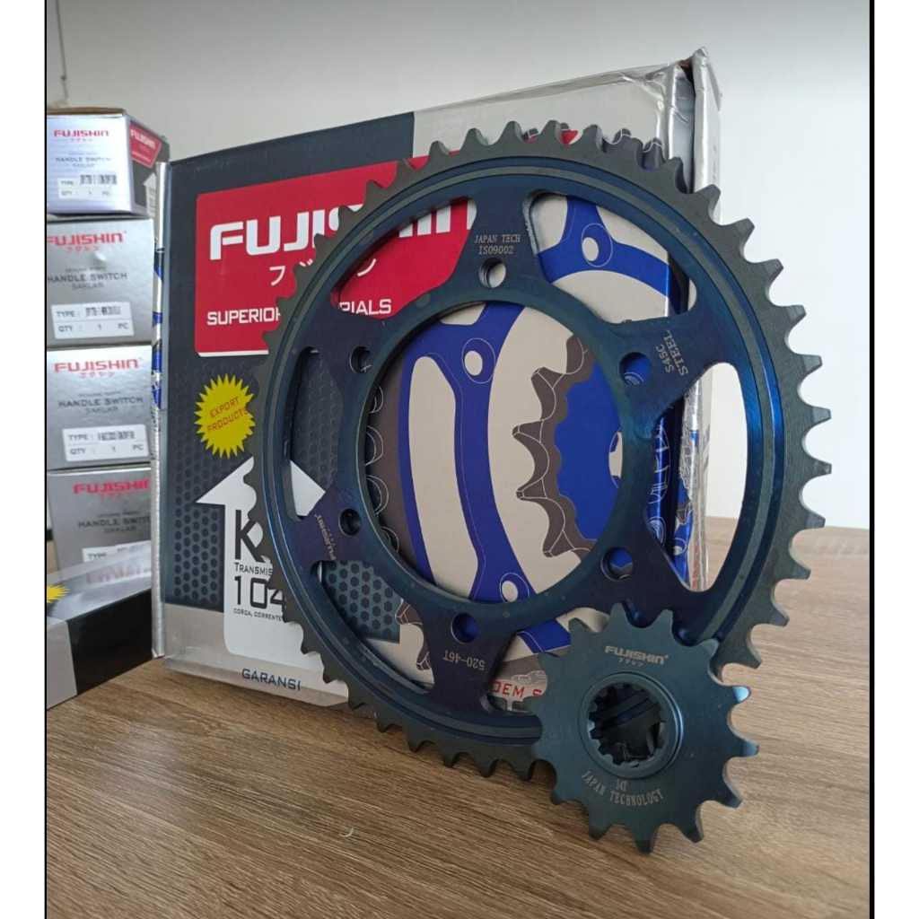 Jual GEAR PAKET/GIR PAKET/GIR SET JUPITER MX NEW 2011 FUJISHIN Shopee Indonesia