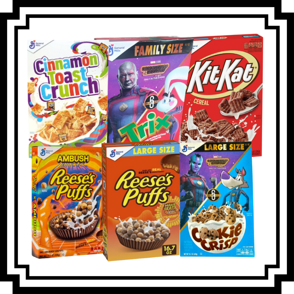 Jual Sereal Reese's Trix Silly Rabbit Cinnamon Toast Crunch Kitkat