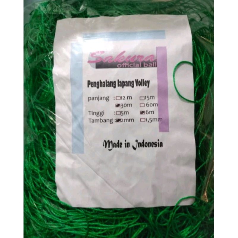 Jual JARING PENGAMAN LAPANGAN VOLLEYBALL DAN SEPAK BOLA | Shopee Indonesia