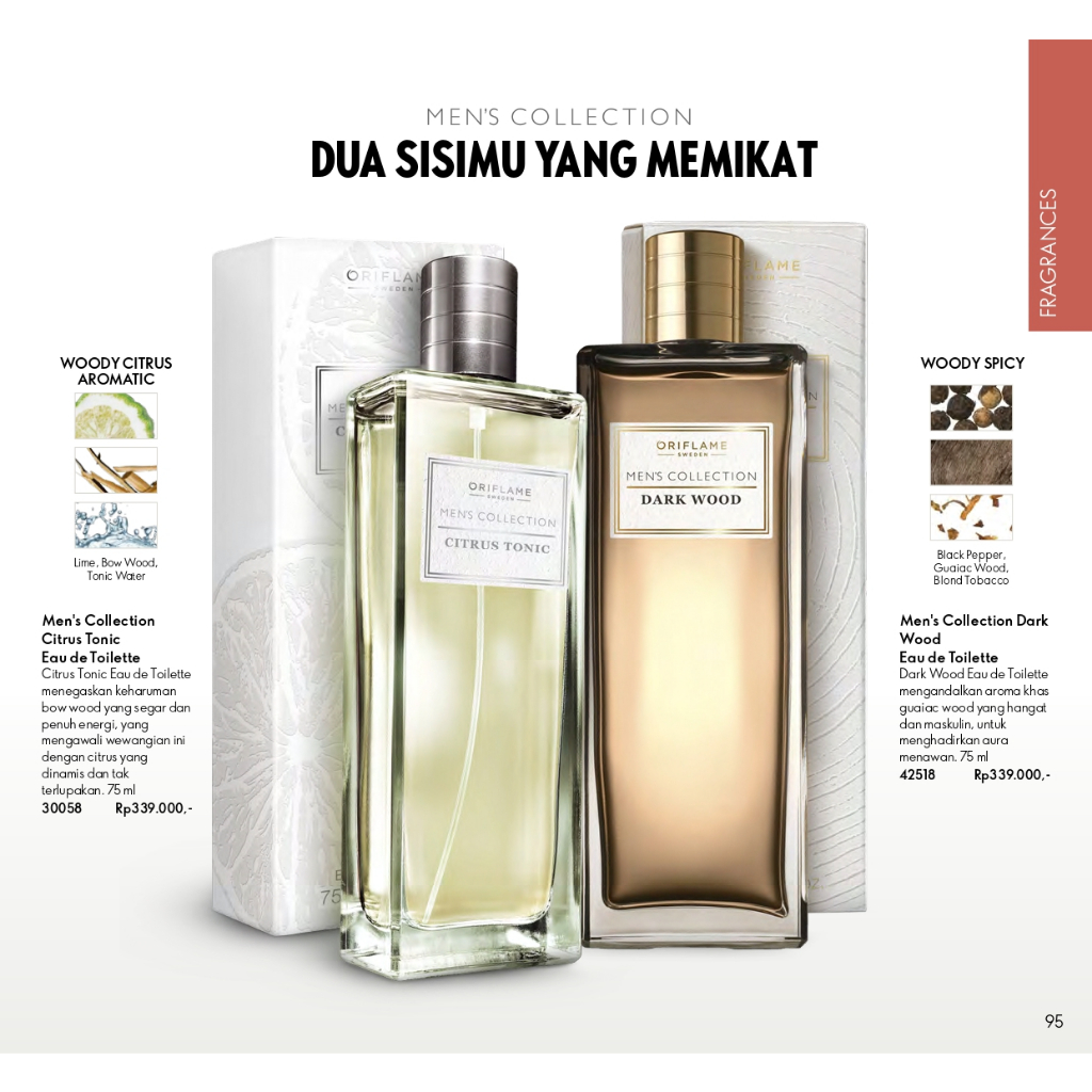 Jual Men's Collection Dark Wood Eau de Toilette 75 ml Shopee Indonesia