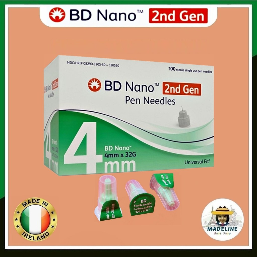 Jual BD Nano 2nd Gen Pen Needles (Jarum Insulin) | Shopee Indonesia