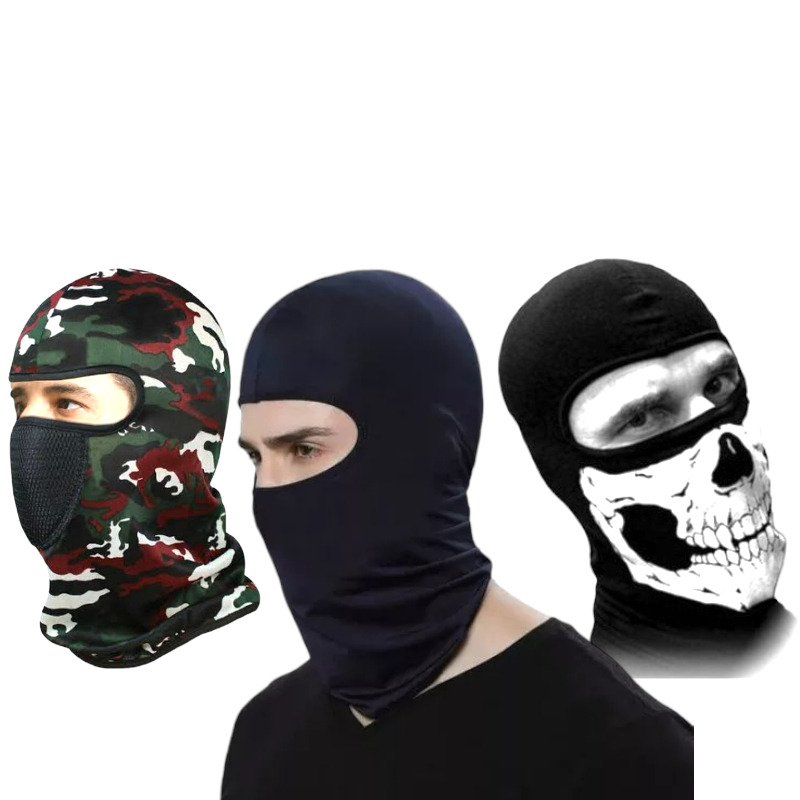 Jual MASKER BALACLAVA NINJA MASK / MASKER MOTOR FULL FACE / MASKER