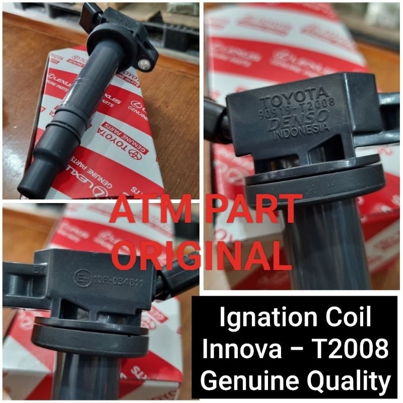 Jual KOIL COIL IGNITION INNOVA HILUX FORTUNER ORIGINAL BERGARANSI ...