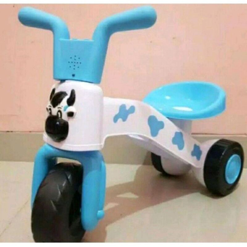Jual DIJAMIN ORI mainan sepeda anak Tricycle happycow vespa pushbike ...