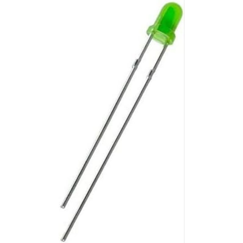 Jual led 3mm Green Nyala Hijau | Shopee Indonesia