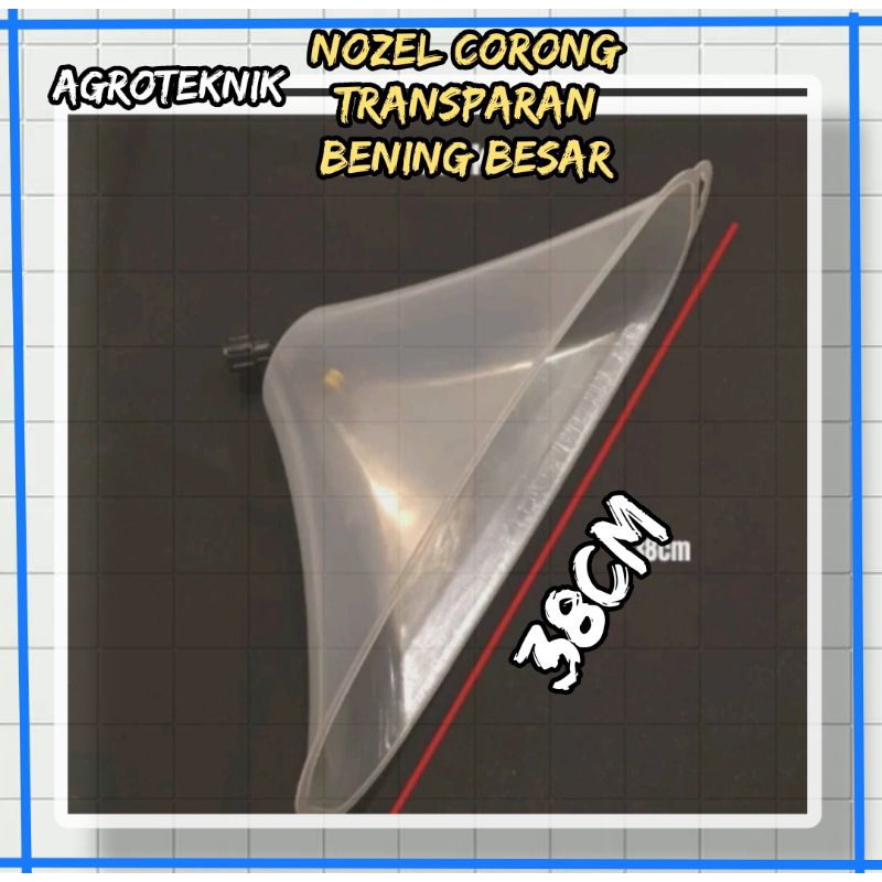 Jual NOZEL/SPUYER semprot hama model corong anti angin besar | Shopee