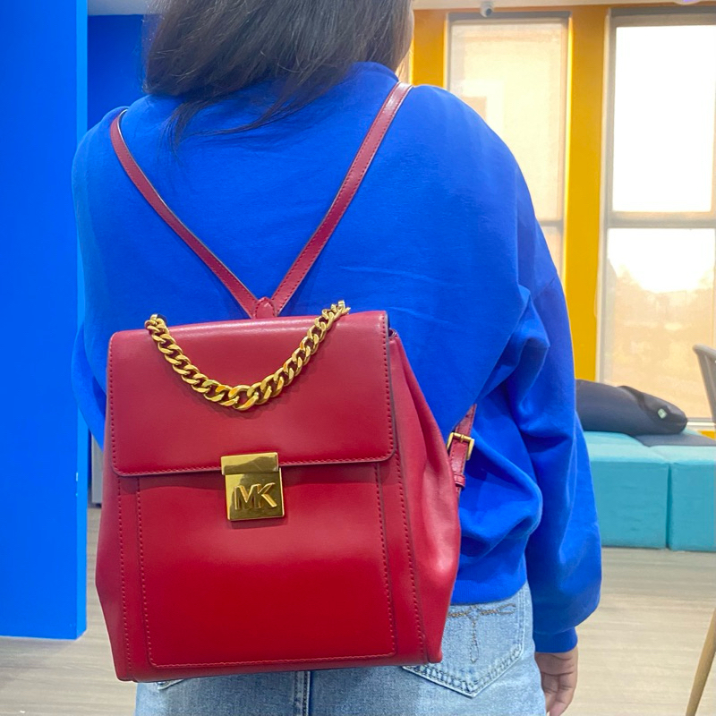 Jual Michael Kors Mindy Scarlett GHW Backpack Shopee Indonesia
