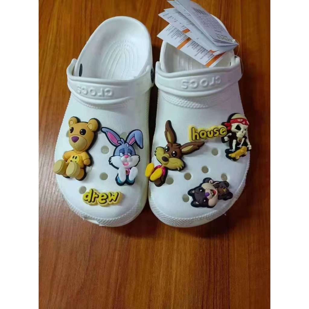Jual Crocs x Justin Bieber With Drew House Jibbitz only Shopee Indonesia