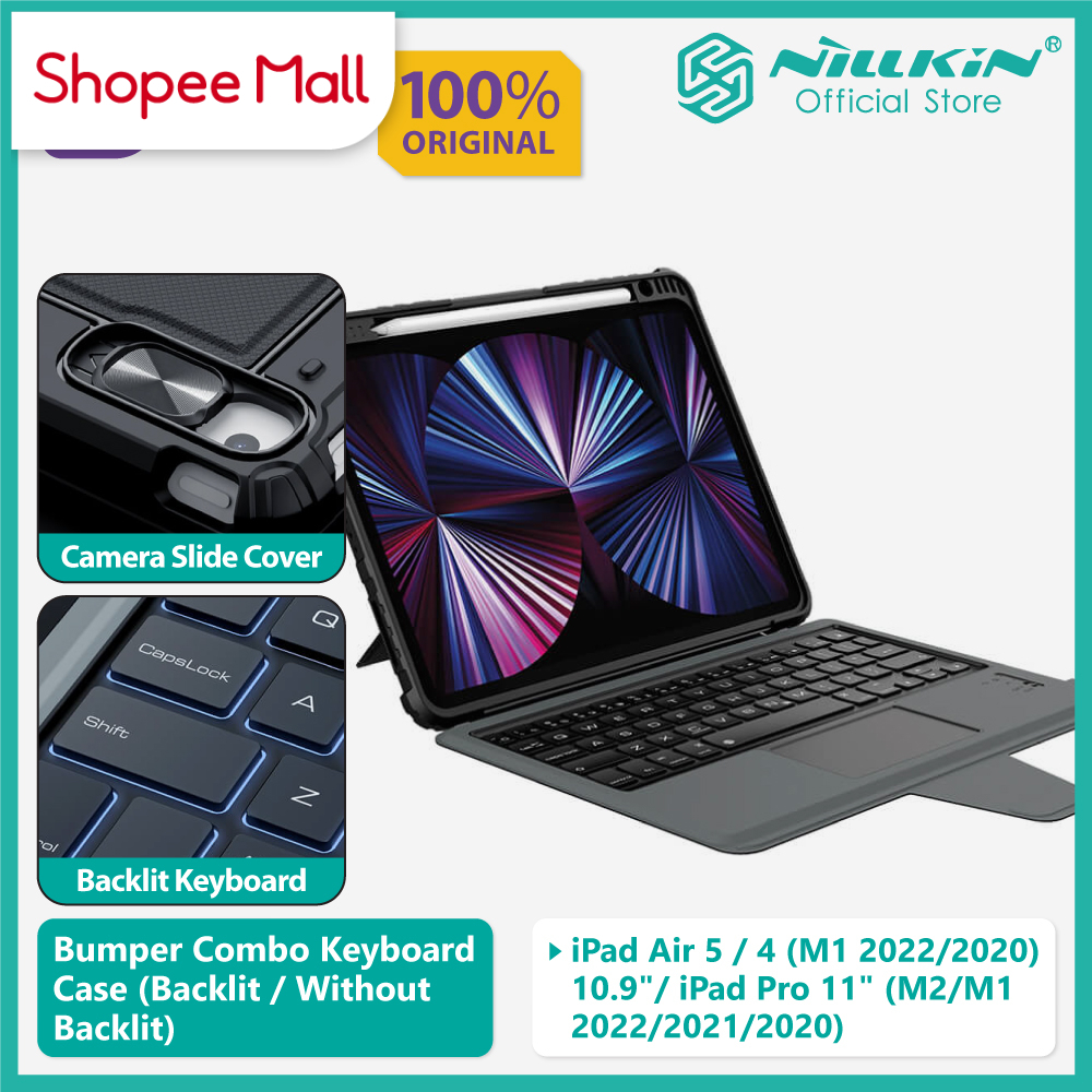 Jual Keyboard Case iPad Air 6 / 5 / 4 11"/10.9" (M2/M1 2024/2022/2020