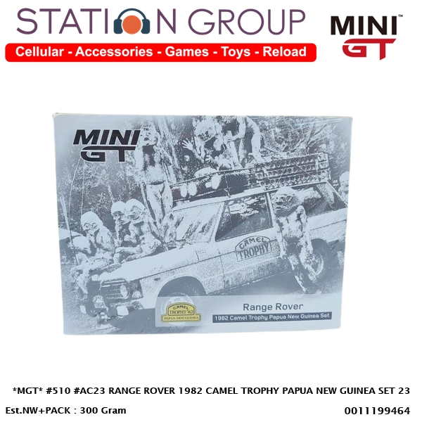 Jual MINI GT #510 #AC23 RANGE ROVER 1982 CAMEL TROPHY PAPUA NEW GUINEA ...