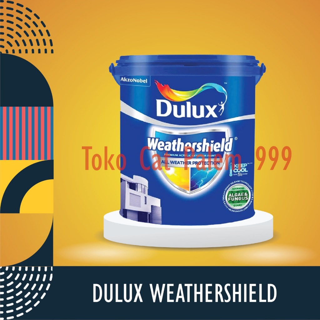 Jual Cat Tembok Eksterior Dulux Weathershield Warna Tinting Bisa