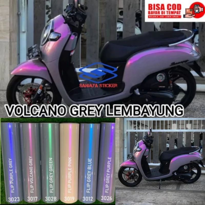 Jual Stiker Motor Skotlet Abu Lembayung Kualitas Super Premium Shopee Indonesia 8752