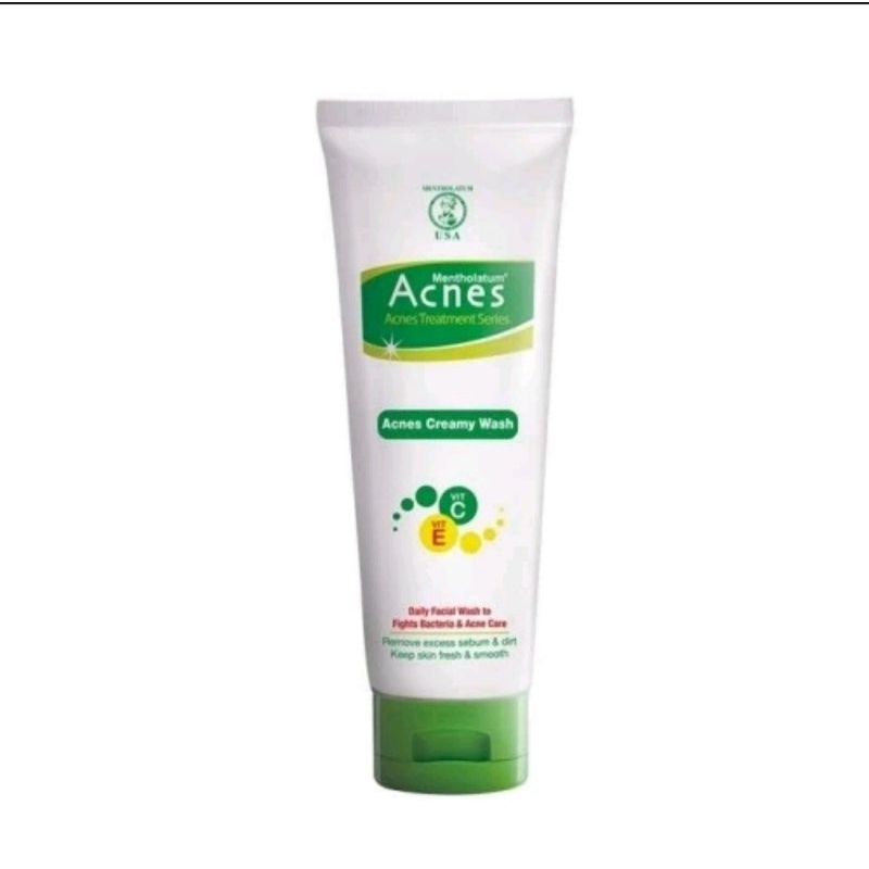 Jual ACNES CREAMY WASH REMOVE EXCESS SEBUM & DIRT KEEP SKIN FRESH ...