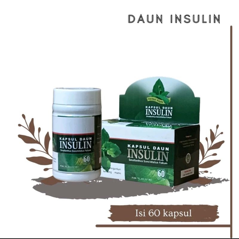 Jual Promo Kapsul Daun Insulin Asli Original Shopee Indonesia